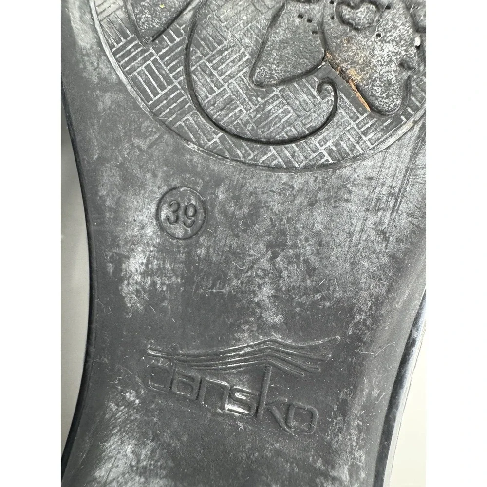 Dansko‎ Olivia Slip On Shimmer Polka Dot Flats Loafers Women's Size 39 US 8.5